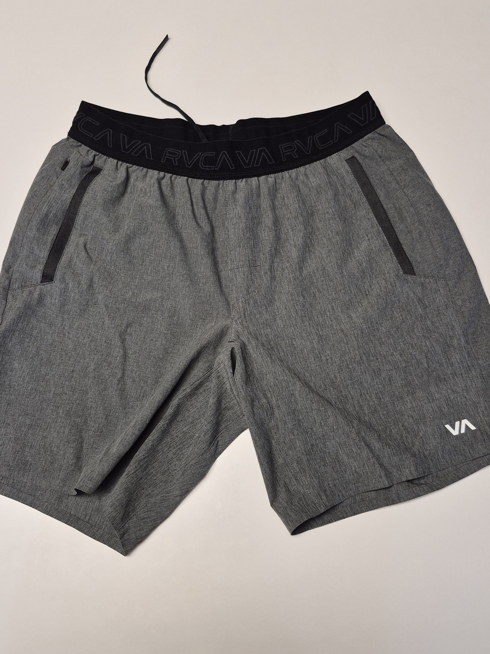 RVCA Sport Men's Yogger Stretch Shorts - Heather Gray - Size Medium - NWOT